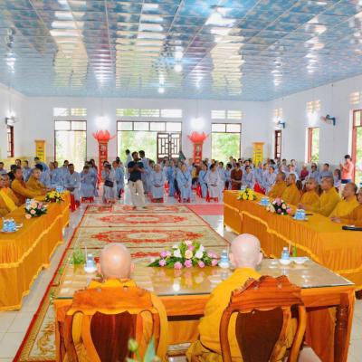 Bình Phước: Ban Thường trực Tông phong Liên Tông Tịnh Độ Non Bồng đến thăm và sách tấn 18 tự viện trên địa bàn Tỉnh Bình Phước.